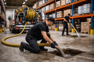 assainissement entrepôt